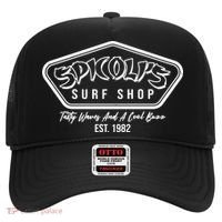 Spicolis Surf Shop Tasty Waves And A Cool Buzz Est 1982 Hat thumb 0