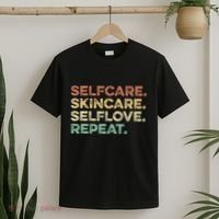 Selfcare Skincare Selflove Repeat Esthetician T-Shirt thumb 2