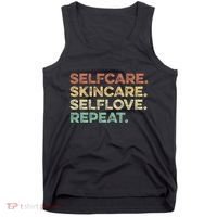 Selfcare Skincare Selflove Repeat Esthetician Tank Top thumb 0
