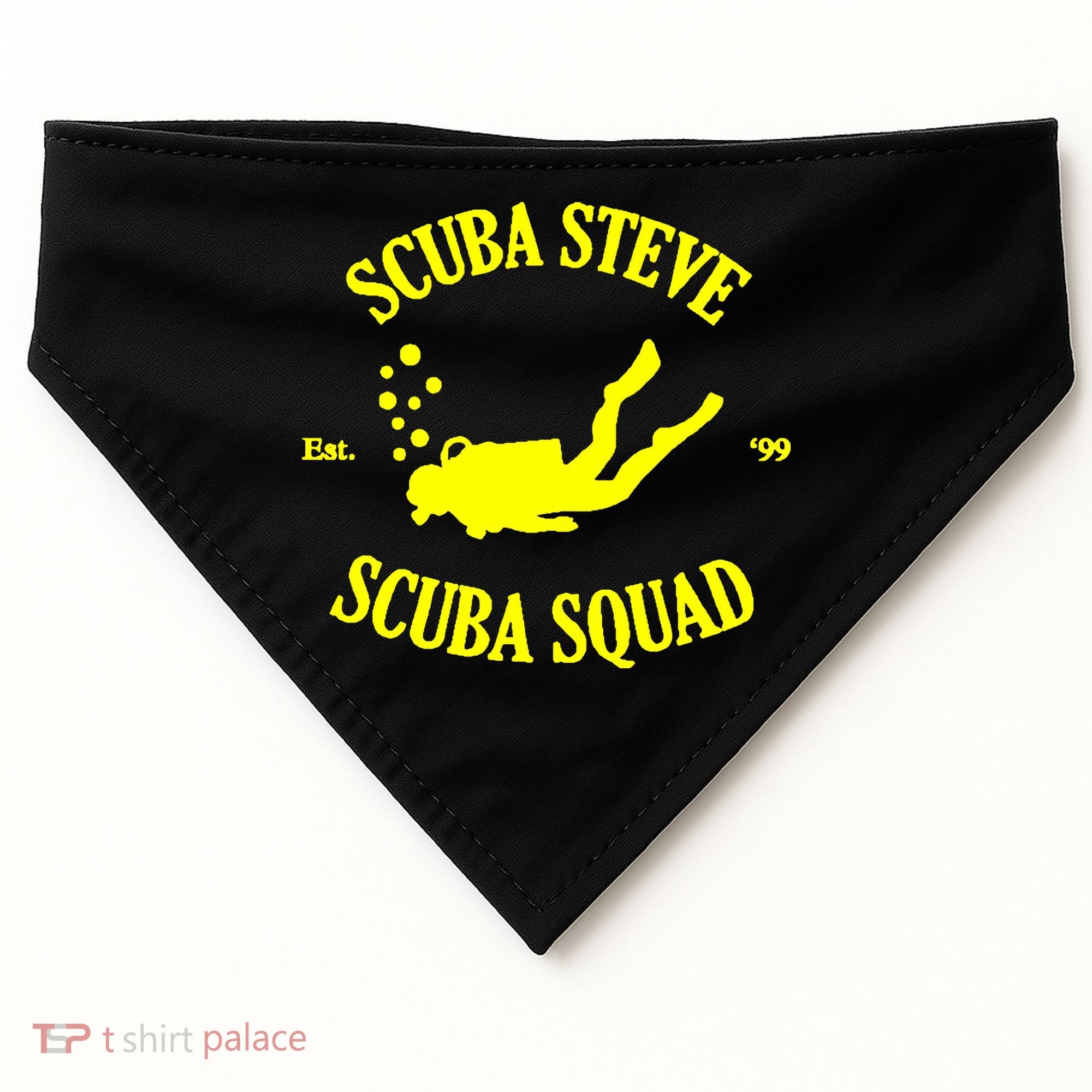 Scuba Steve Scuba Squad USA-Made Doggie Bandana