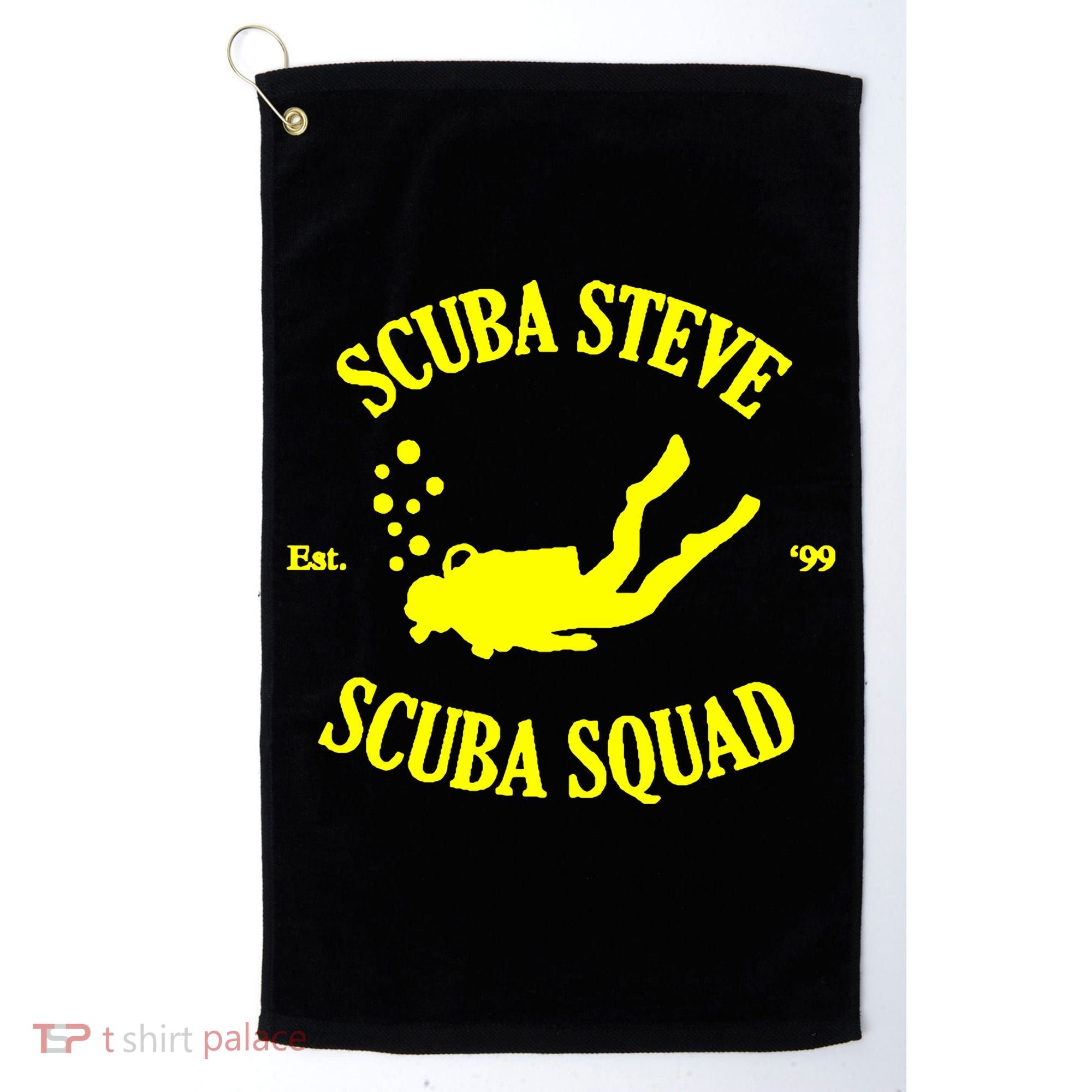 Scuba Steve Scuba Squad Golf Towel