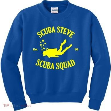 Scuba Steve Scuba Squad Kids Sweatshirt