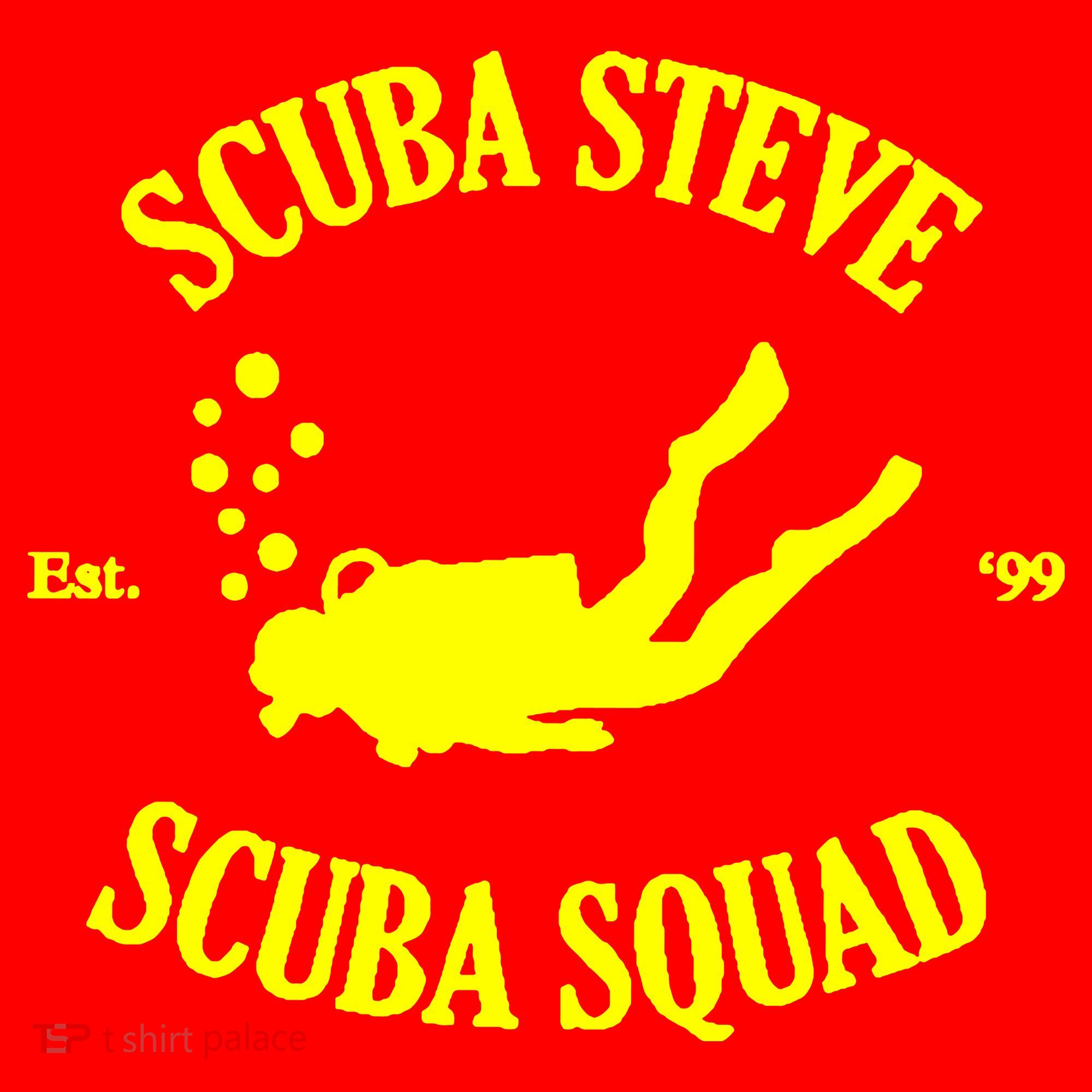 Scuba Steve Scuba Squad Santa Hat