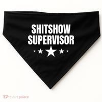 ShitShow Supervisor USA-Made Doggie Bandana thumb 0