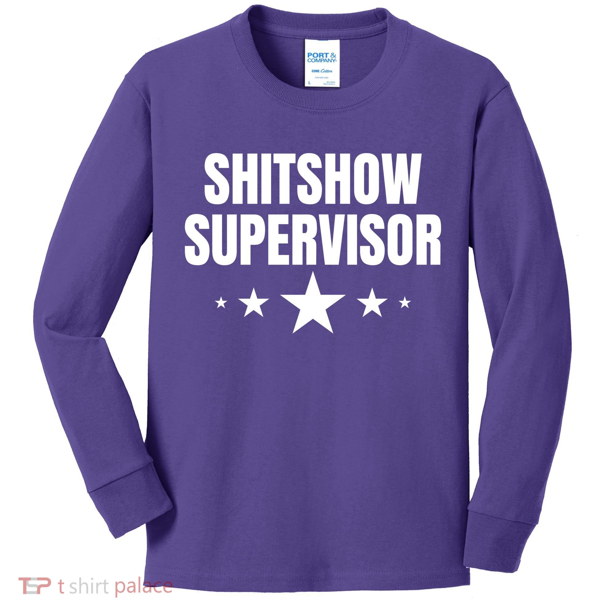 ShitShow Supervisor Kids Long Sleeve Shirt