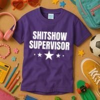 ShitShow Supervisor Kids T-Shirt thumb 3