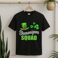 Shenanigans Squad St Patricks Day Shamrock Irish  T-Shirt thumb 2