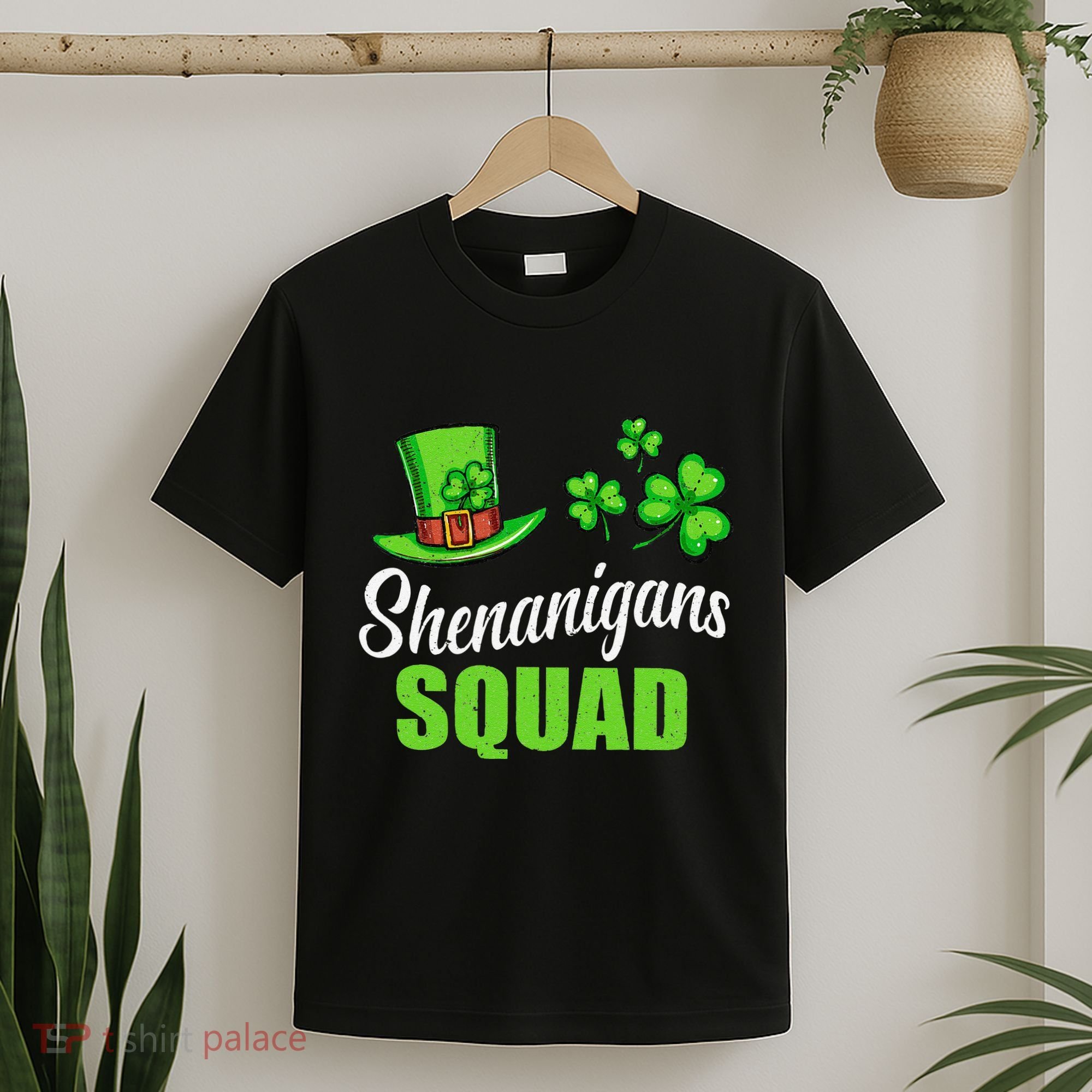 Shenanigans Squad St Patricks Day Shamrock Irish  T-Shirt