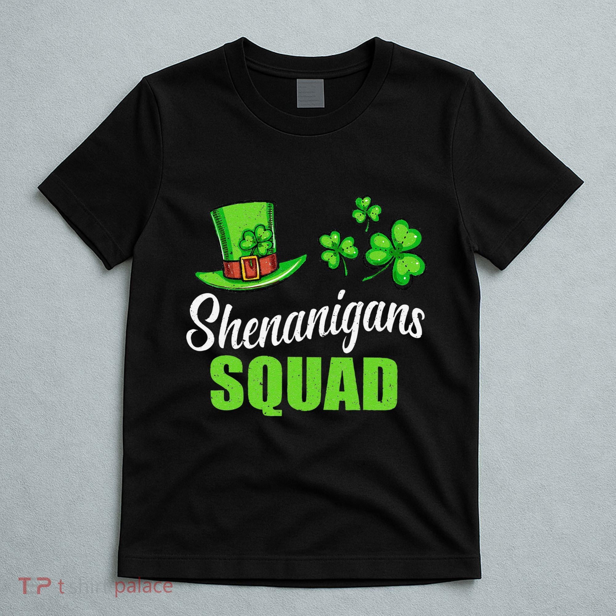 Shenanigans Squad St Patricks Day Shamrock Irish  T-Shirt