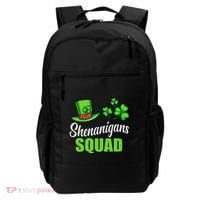 Shenanigans Squad St Patricks Day Shamrock Irish  Backpack thumb 0