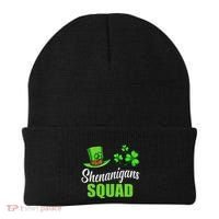Shenanigans Squad St Patricks Day Shamrock Irish  Beanie thumb 0