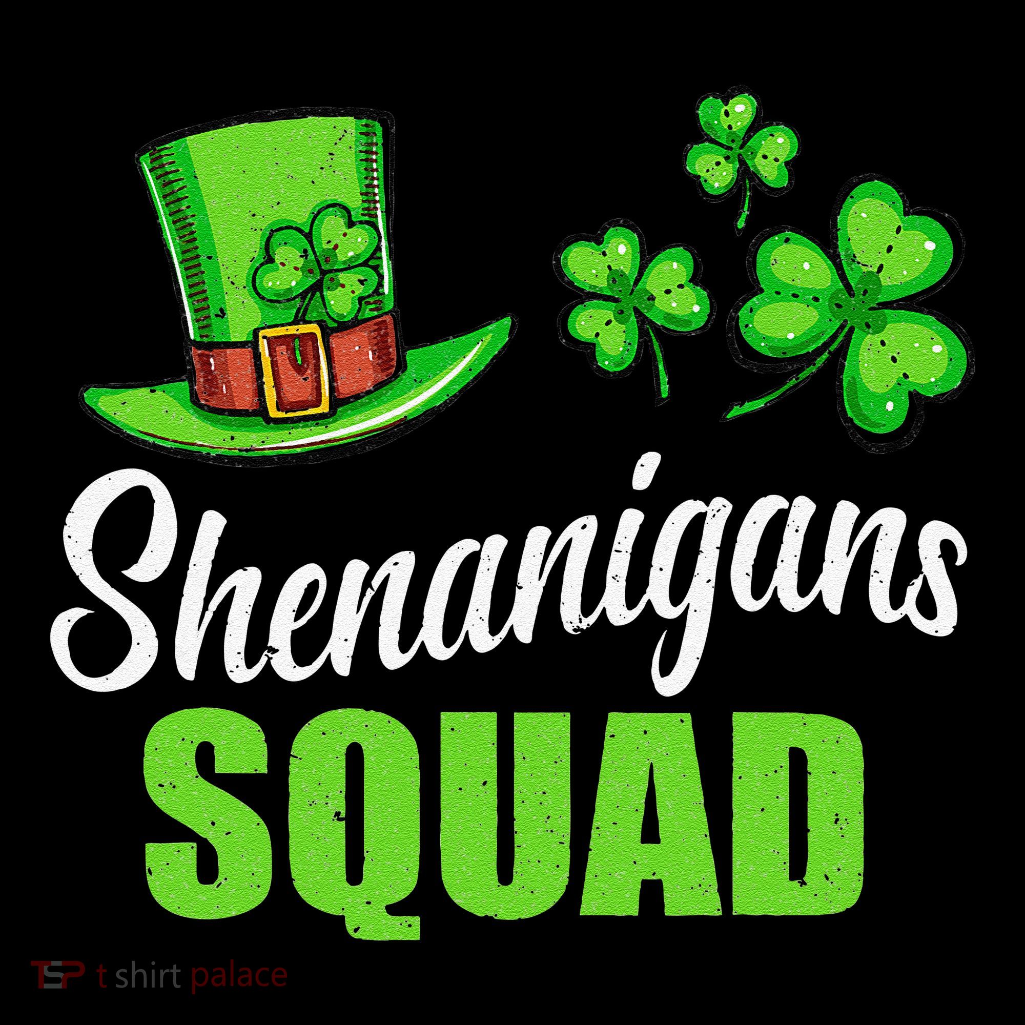 Shenanigans Squad St Patricks Day Shamrock Irish  Baby Bodysuit