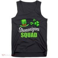 Shenanigans Squad St Patricks Day Shamrock Irish  Tank Top thumb 0