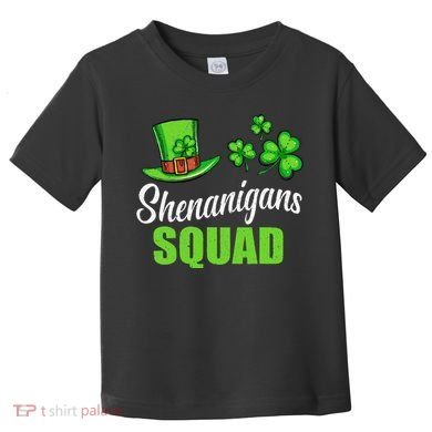 Shenanigans Squad St Patricks Day Shamrock Irish  Toddler T-Shirt