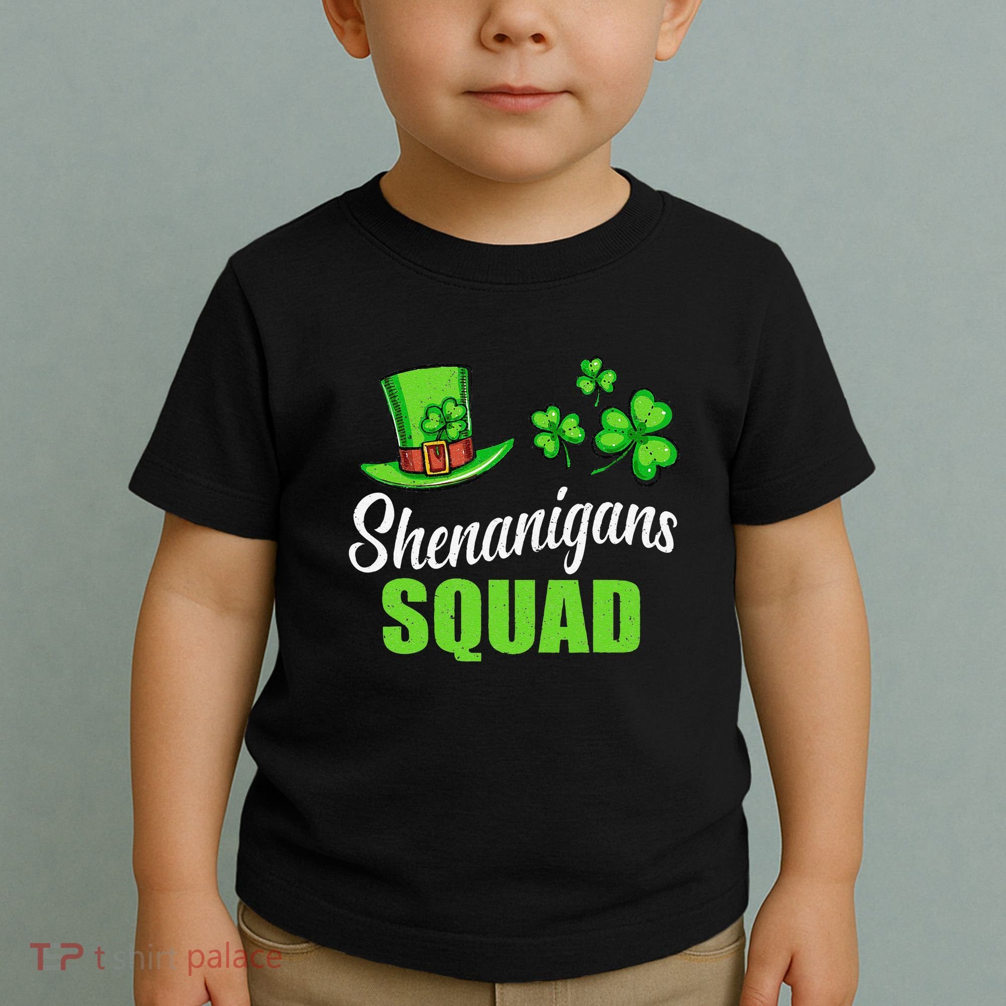 Shenanigans Squad St Patricks Day Shamrock Irish  Toddler T-Shirt