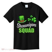 Shenanigans Squad St Patricks Day Shamrock Irish  Kids T-Shirt thumb 0