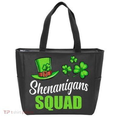 Shenanigans Squad St Patricks Day Shamrock Irish  Bag