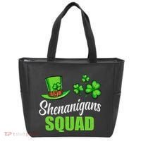 Shenanigans Squad St Patricks Day Shamrock Irish  Tote Bag thumb 0
