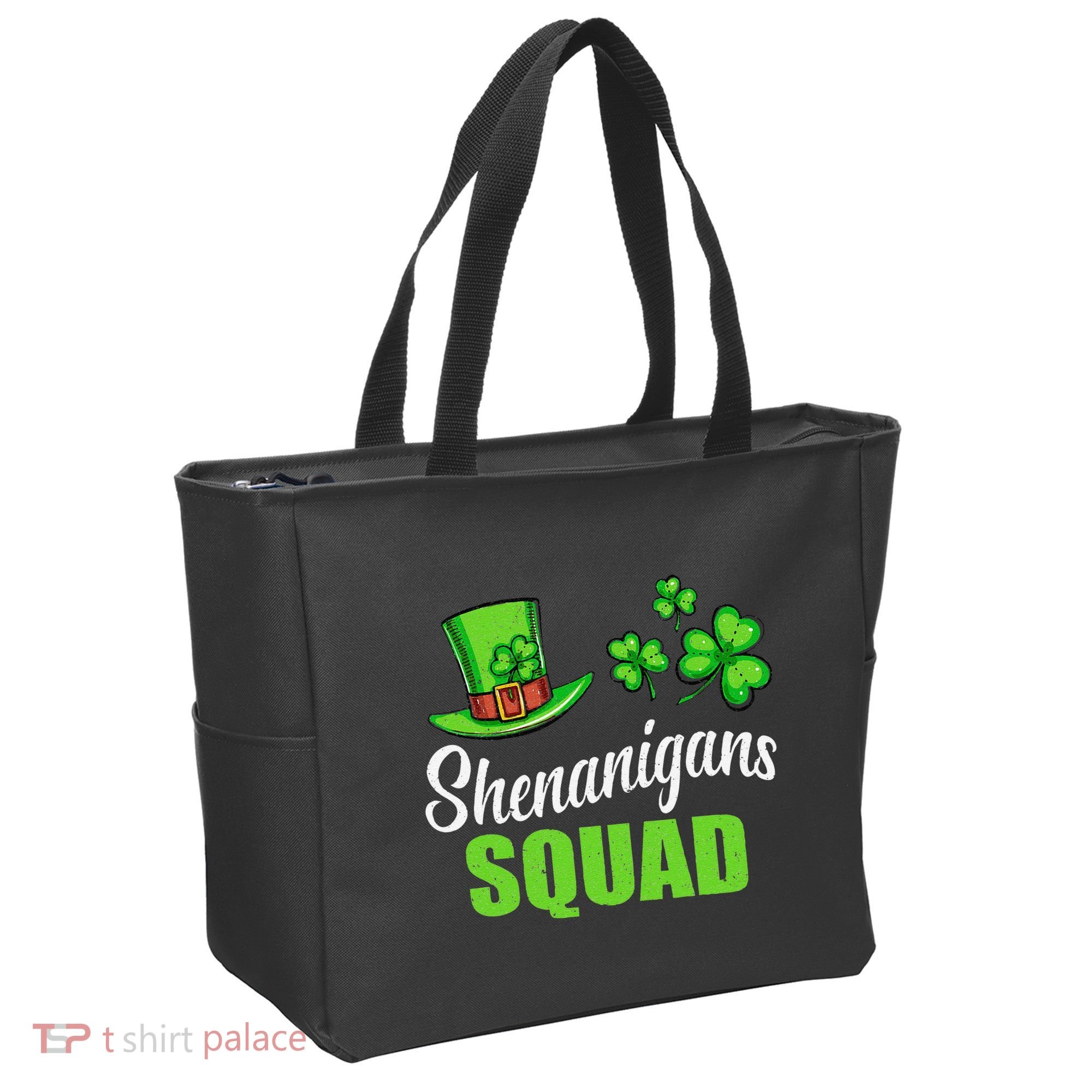 Shenanigans Squad St Patricks Day Shamrock Irish  Tote Bag