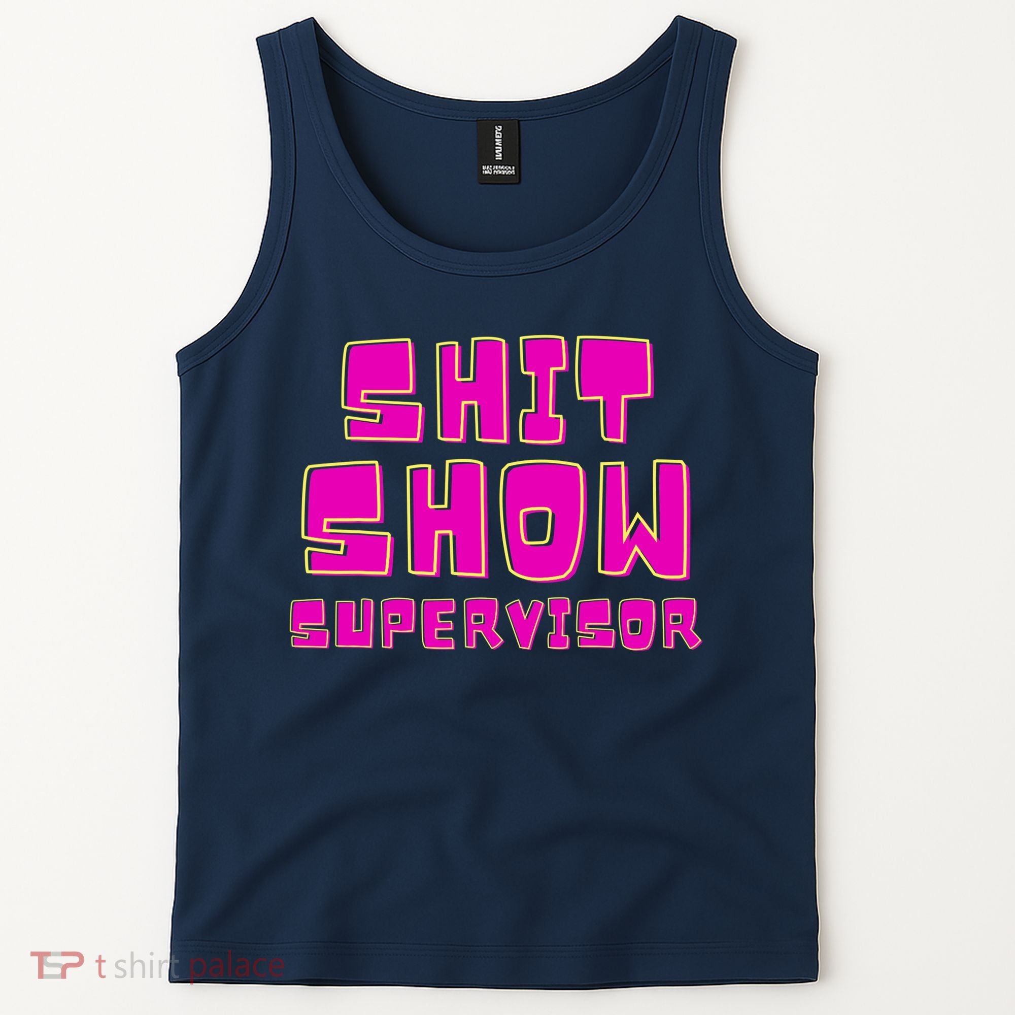 Shit Show Supervisor Funny Mom Boss Manager Tank Top
