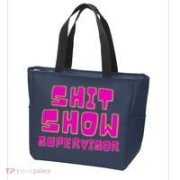 Shit Show Supervisor Funny Mom Boss Manager Tote Bag thumb 3