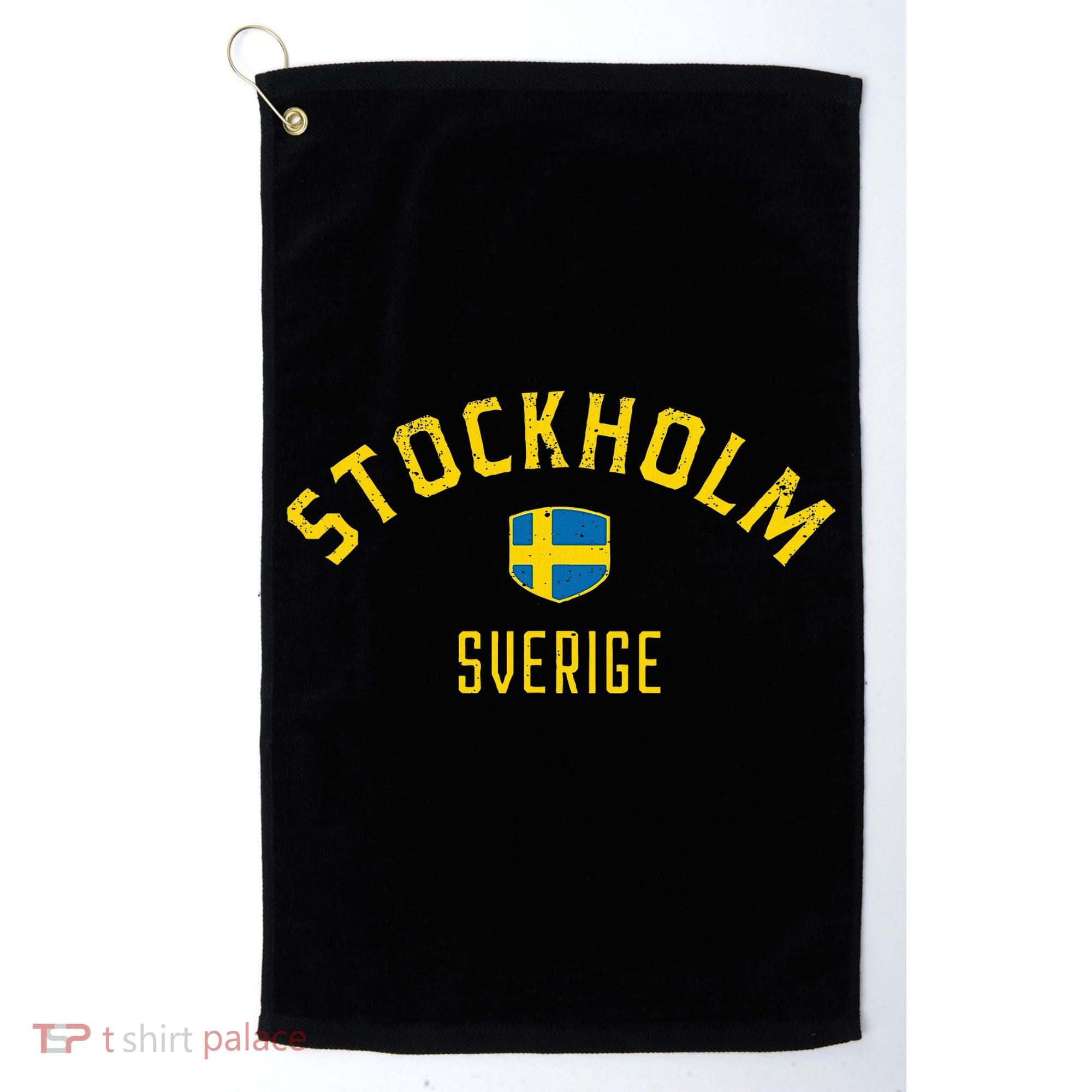 Stockholm Sweden Stockholm Sverige Golf Towel