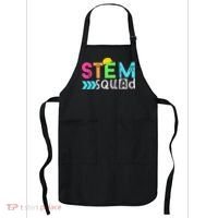 STEM Squad Science Technology Engineering Math Teacher Gift Apron thumb 0