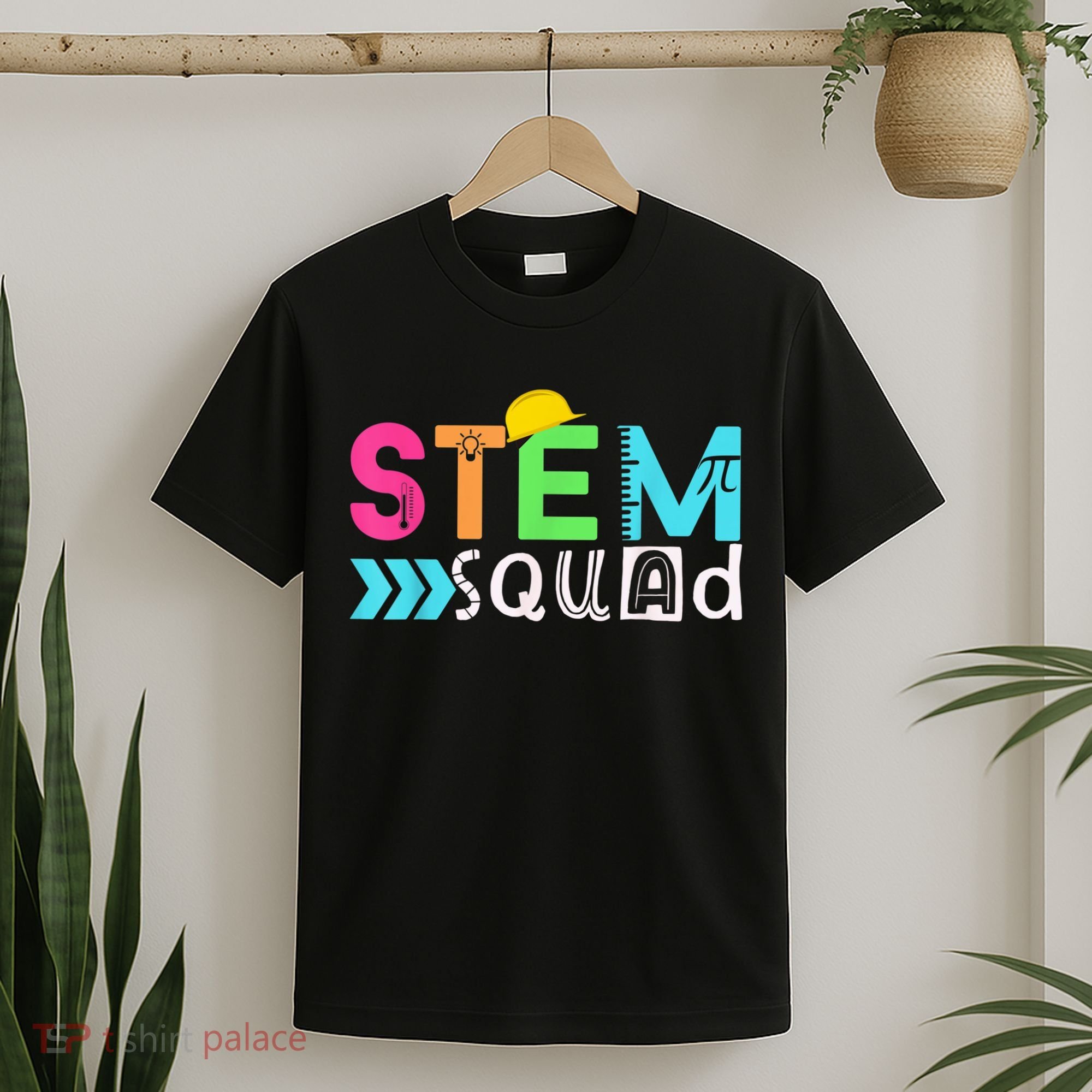 STEM Squad Science Technology Engineering Math Teacher Gift T-Shirt