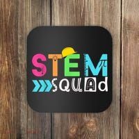 STEM Squad Science Technology Engineering Math Teacher Gift Coaster thumb 0