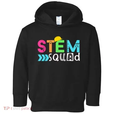STEM Squad Science Technology Engineering Math Teacher Gift Toddler Hoodie
