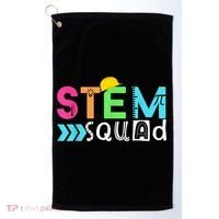 STEM Squad Science Technology Engineering Math Teacher Gift Golf Towel thumb 0