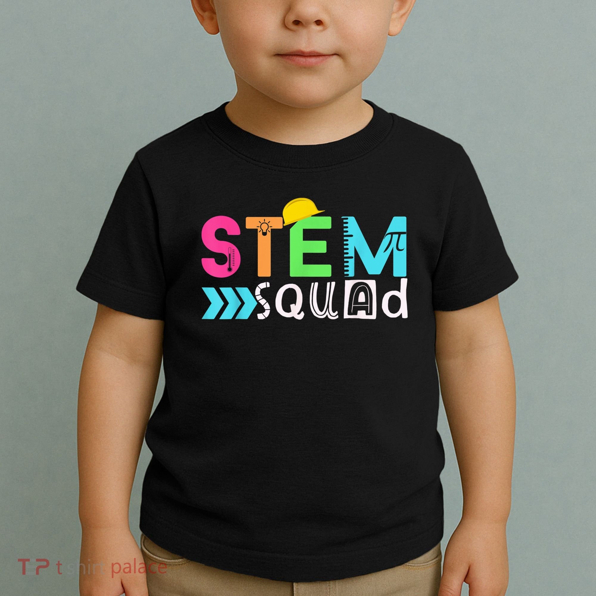 STEM Squad Science Technology Engineering Math Teacher Gift Toddler T-Shirt
