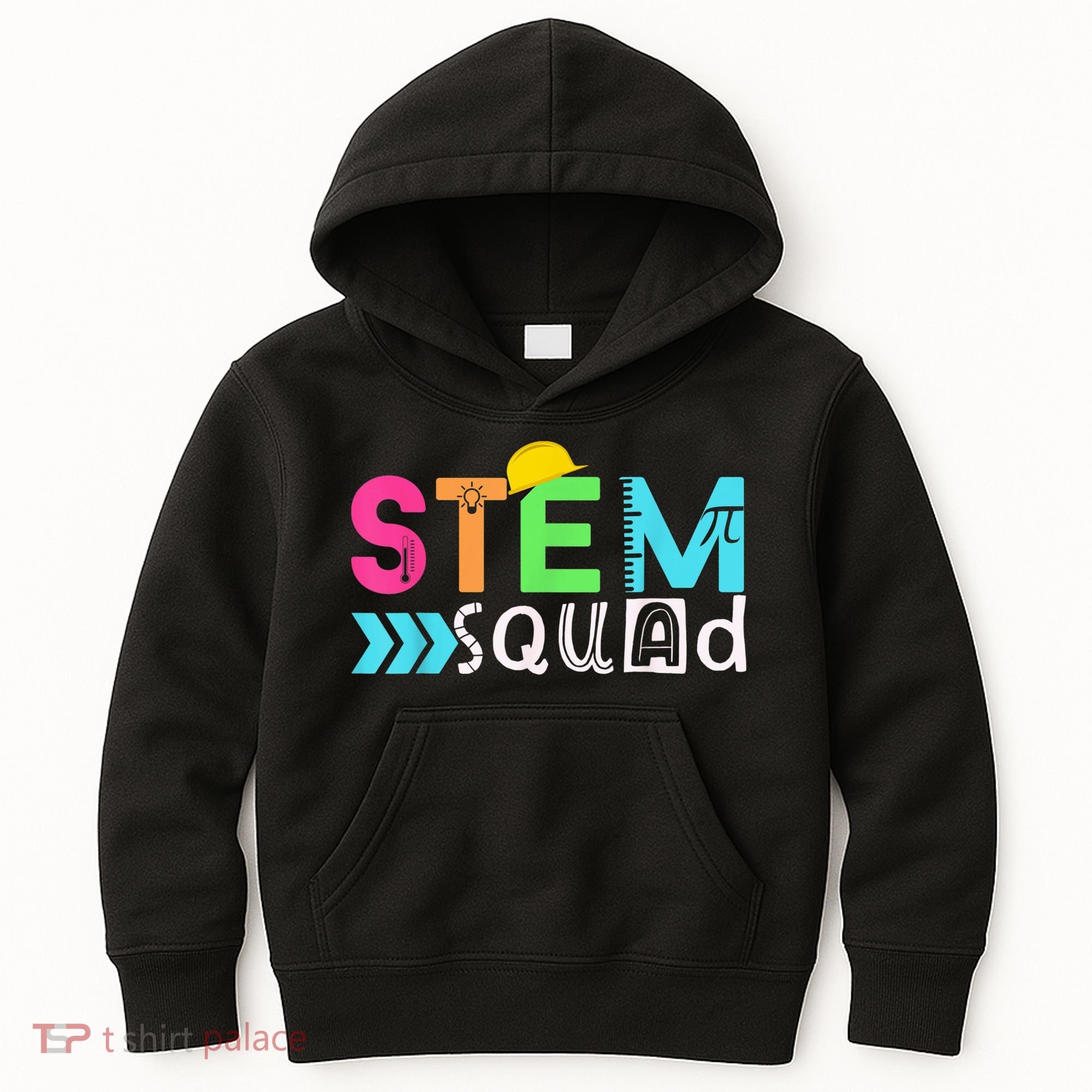 STEM Squad Science Technology Engineering Math Teacher Gift Kids Hoodie