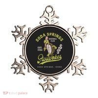Soda Springs Slowpokes Retro Minor League Baseball Team Ornament thumb 0