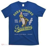 Soda Springs Slowpokes Retro Minor League Baseball Team T-Shirt thumb 0