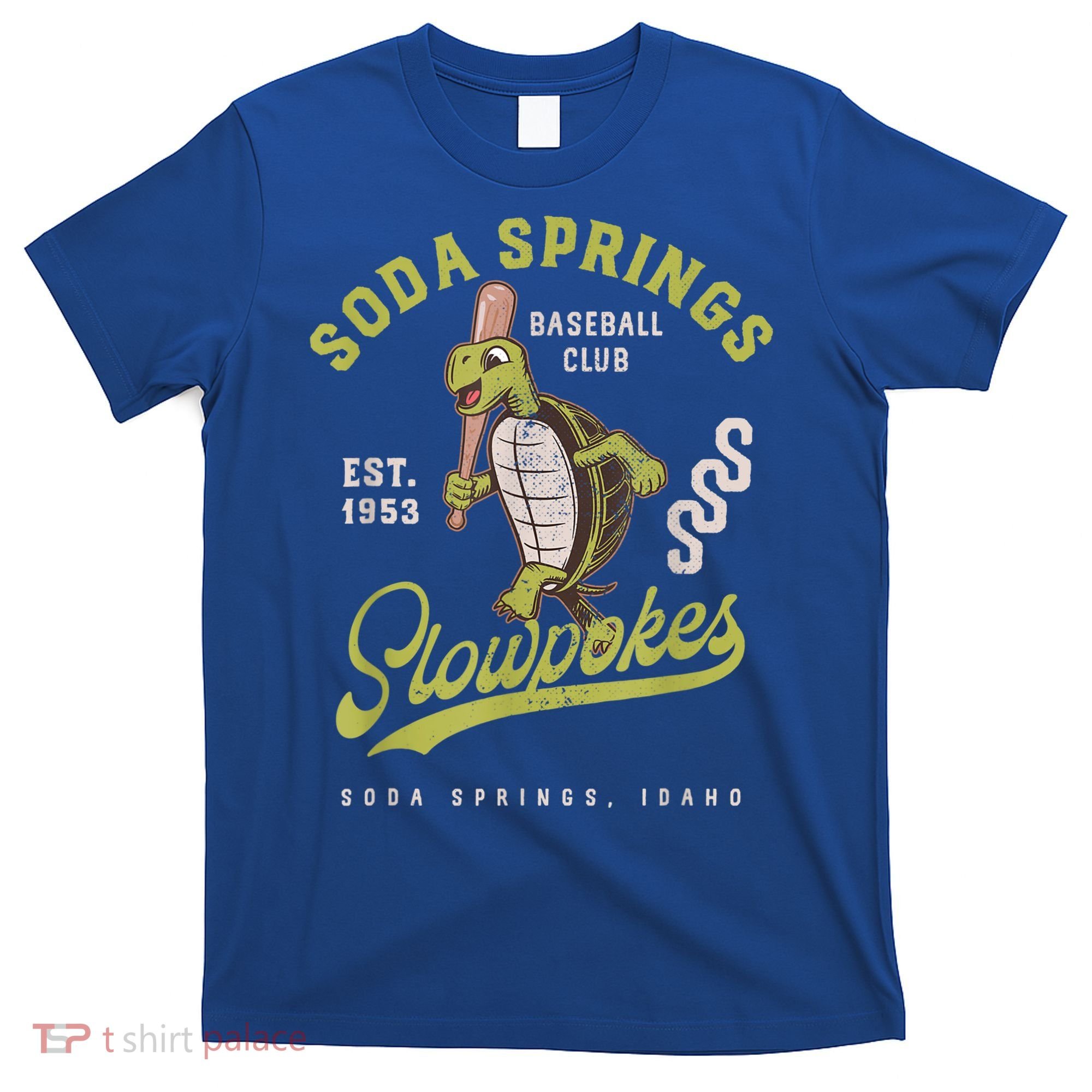 Soda Springs Slowpokes Retro Minor League Baseball Team T-Shirt