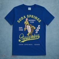 Soda Springs Slowpokes Retro Minor League Baseball Team T-Shirt thumb 5