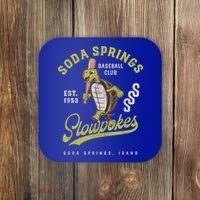 Soda Springs Slowpokes Retro Minor League Baseball Team Coaster thumb 0