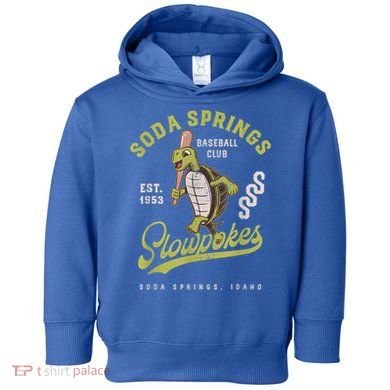 Soda Springs Slowpokes Retro Minor League Baseball Team Toddler Hoodie