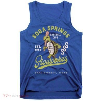Soda Springs Slowpokes Retro Minor League Baseball Team Tank Top