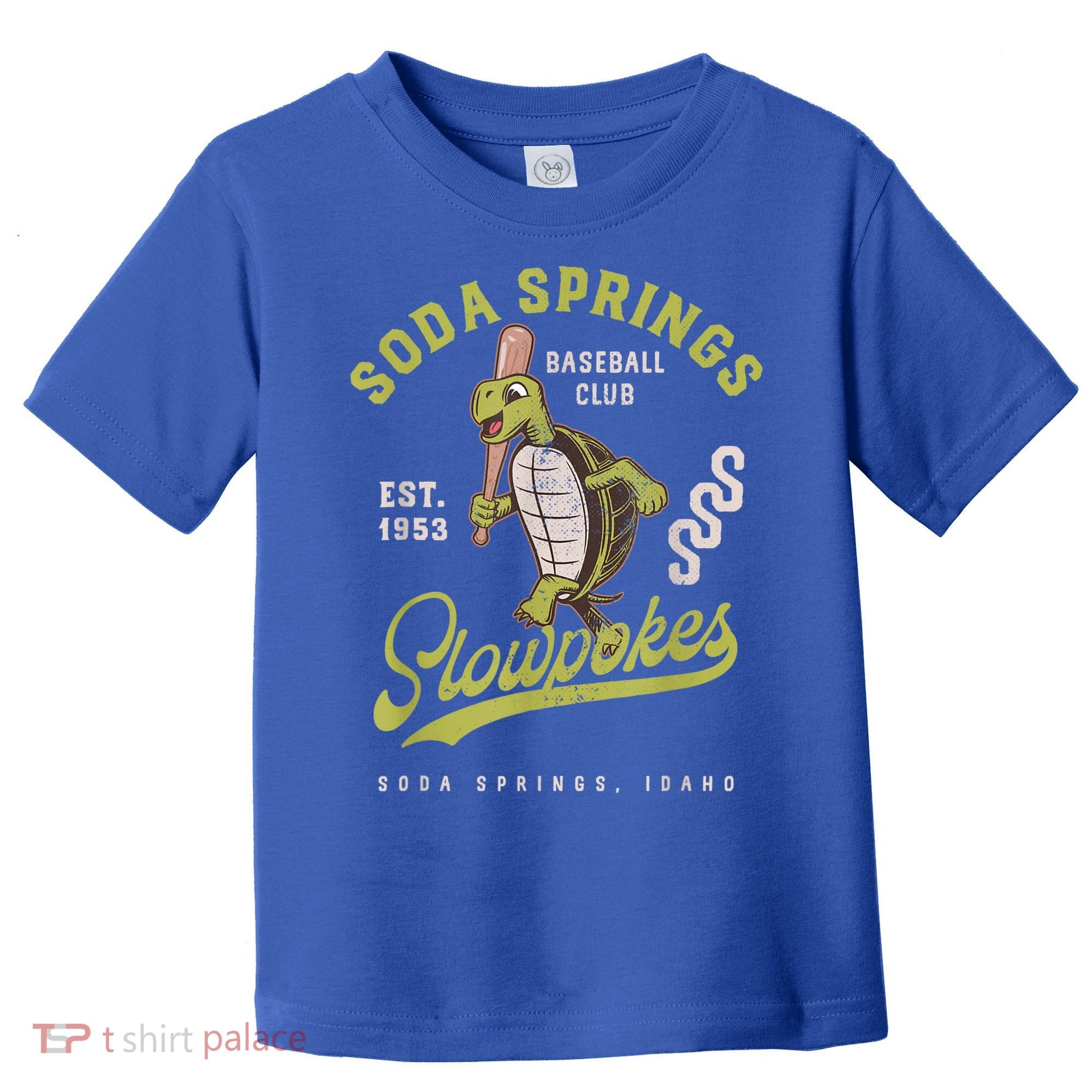 Soda Springs Slowpokes Retro Minor League Baseball Team Toddler T-Shirt