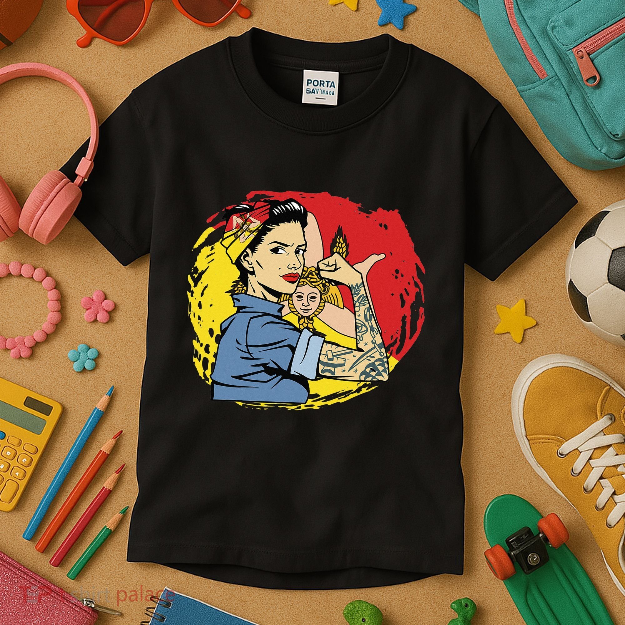 Sicilian Strong  Sicily Kids T-Shirt