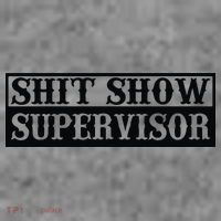 Shit Show Supervisor Sweatshirt Cinch Pack Bag thumb 2