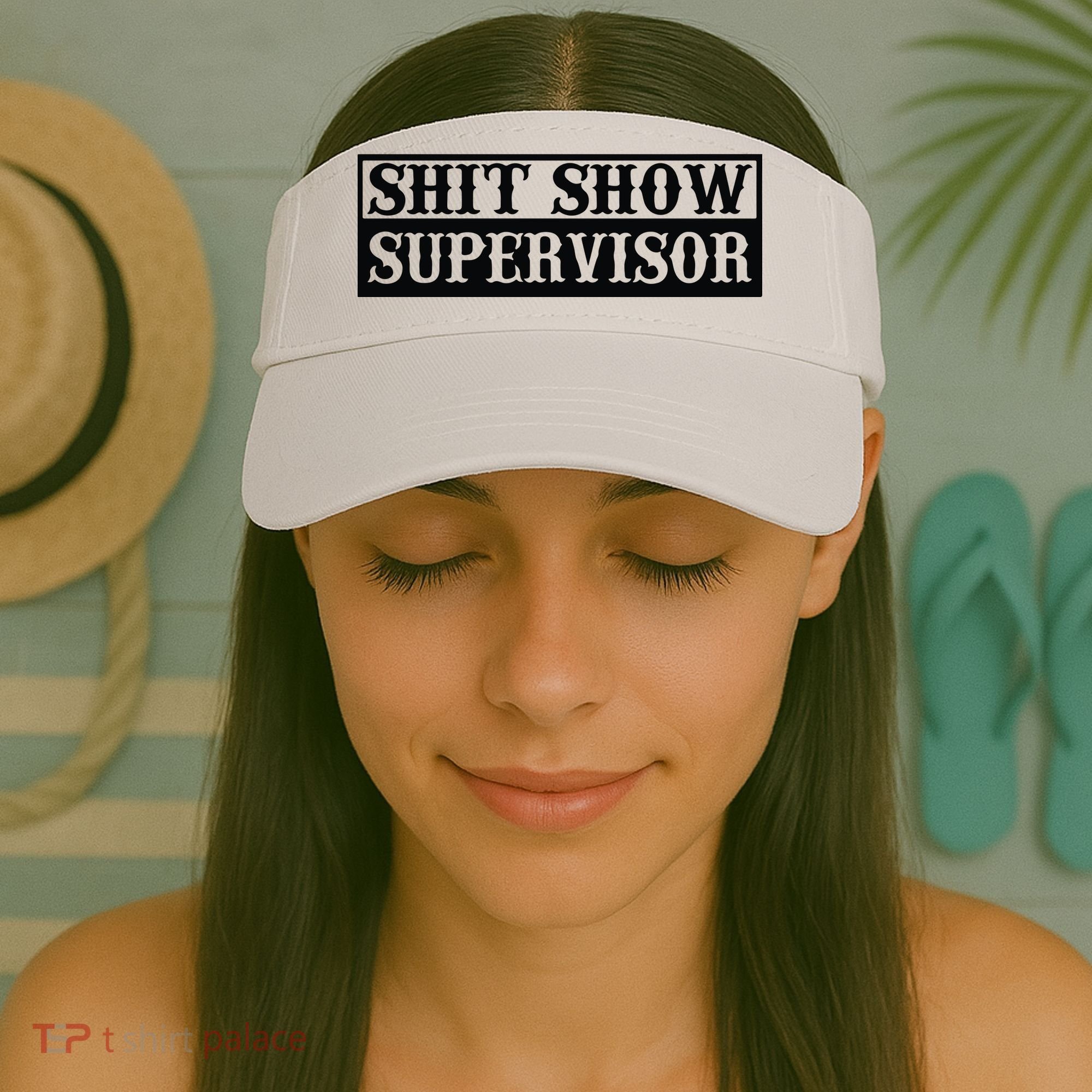 Shit Show Supervisor Visor