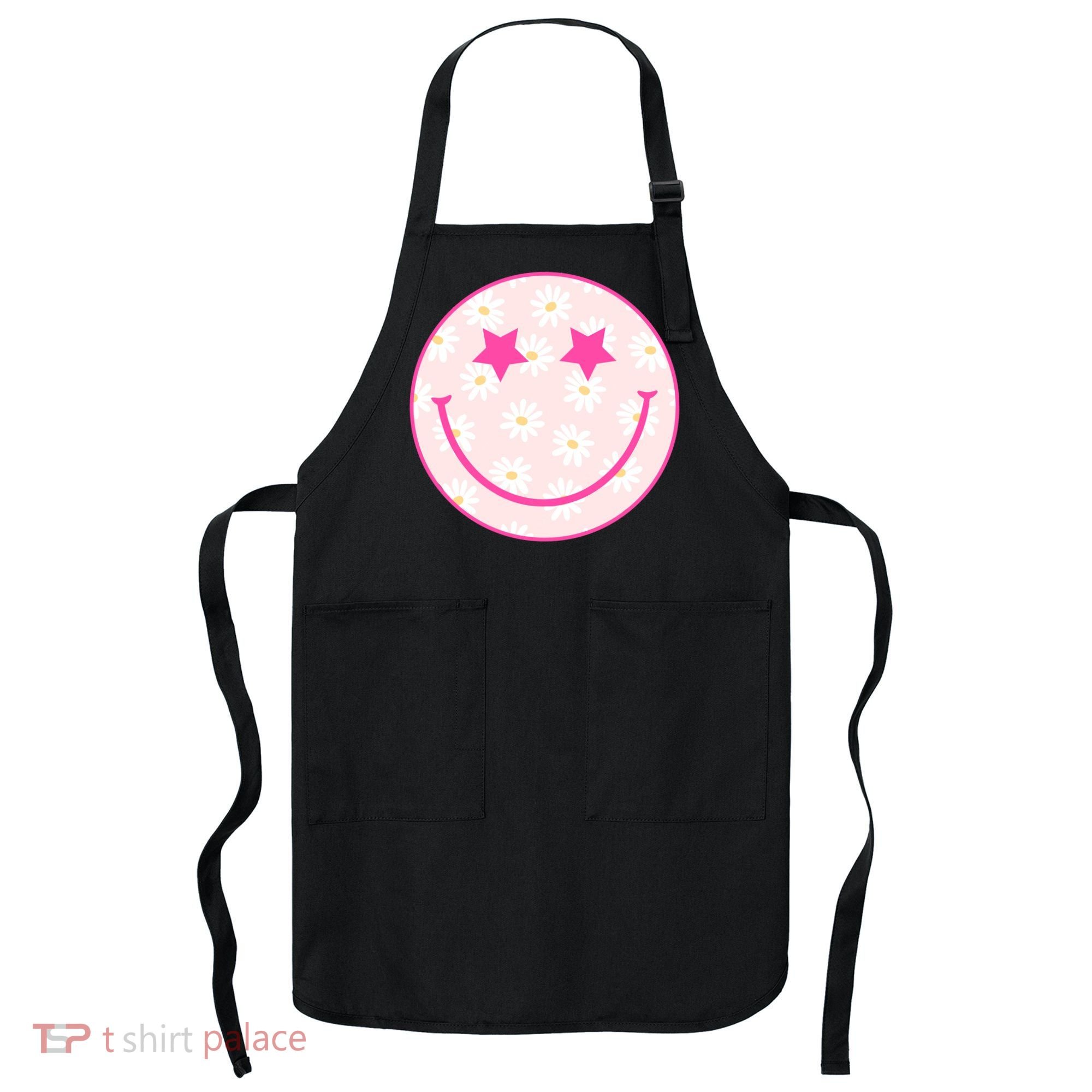 Sunflower Star Smiley Retro Apron