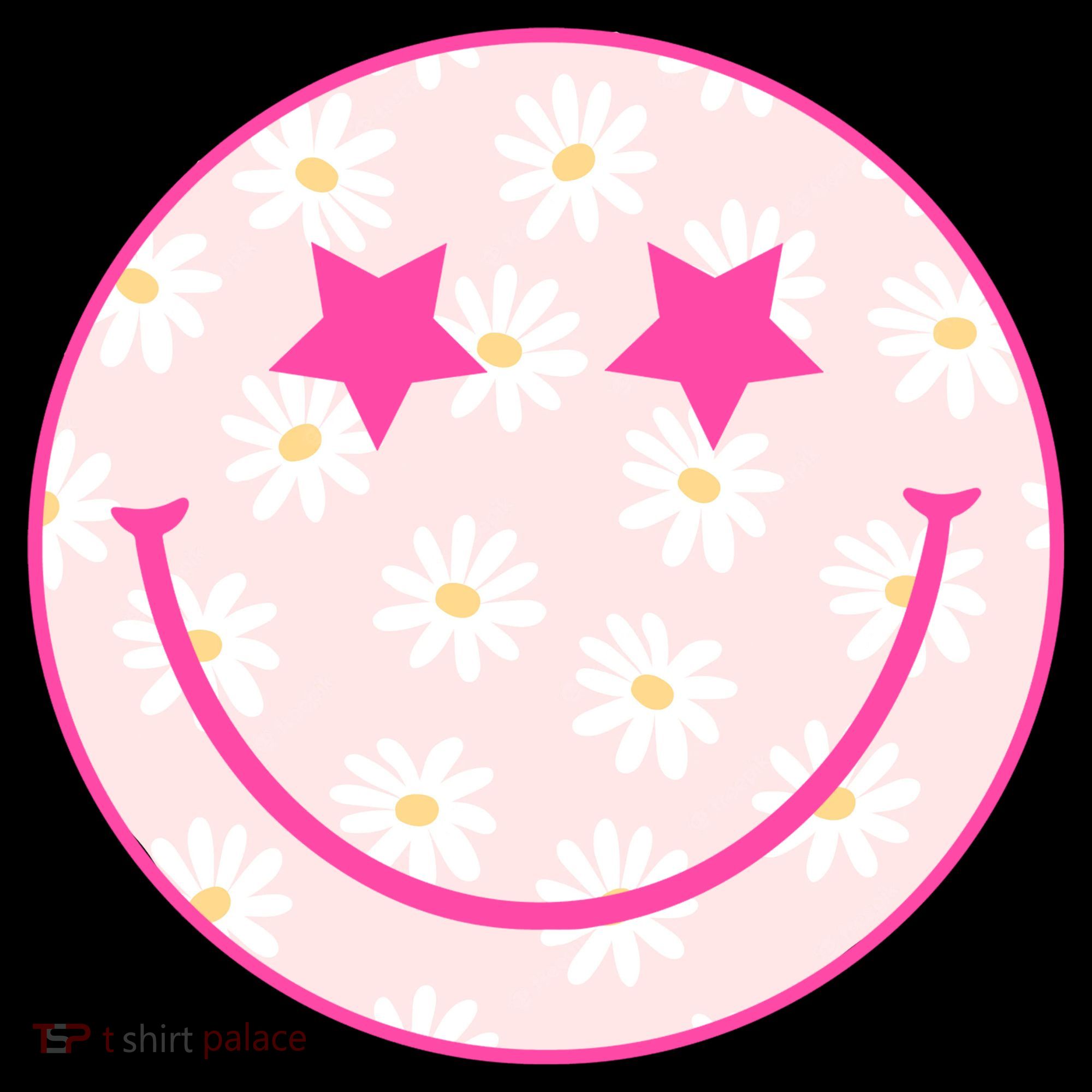 Sunflower Star Smiley Retro Women's Hoodie