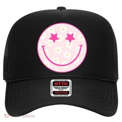 Sunflower Star Smiley Retro Hat