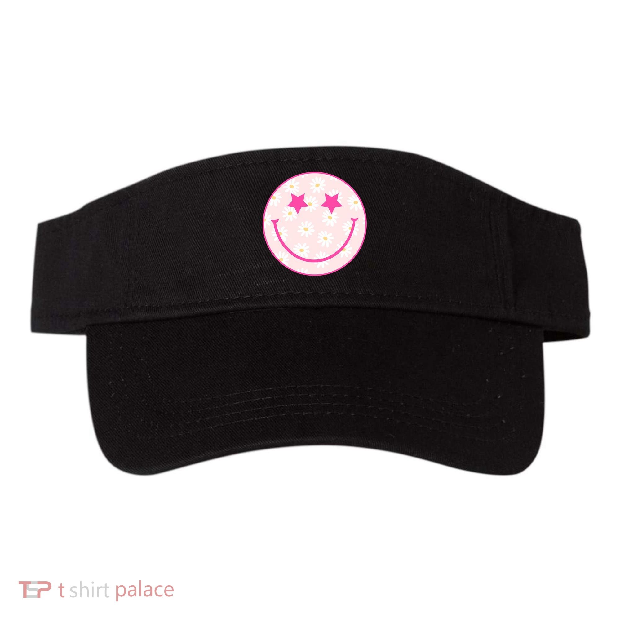 Sunflower Star Smiley Retro Visor
