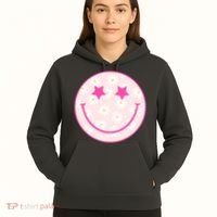 Sunflower Star Smiley Retro Hoodie thumb 5