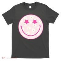 Sunflower Star Smiley Retro T-Shirt thumb 0